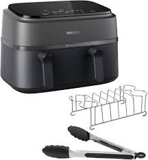 Philips Dual Basket Airfryer 3000 - 9L Frukostkit